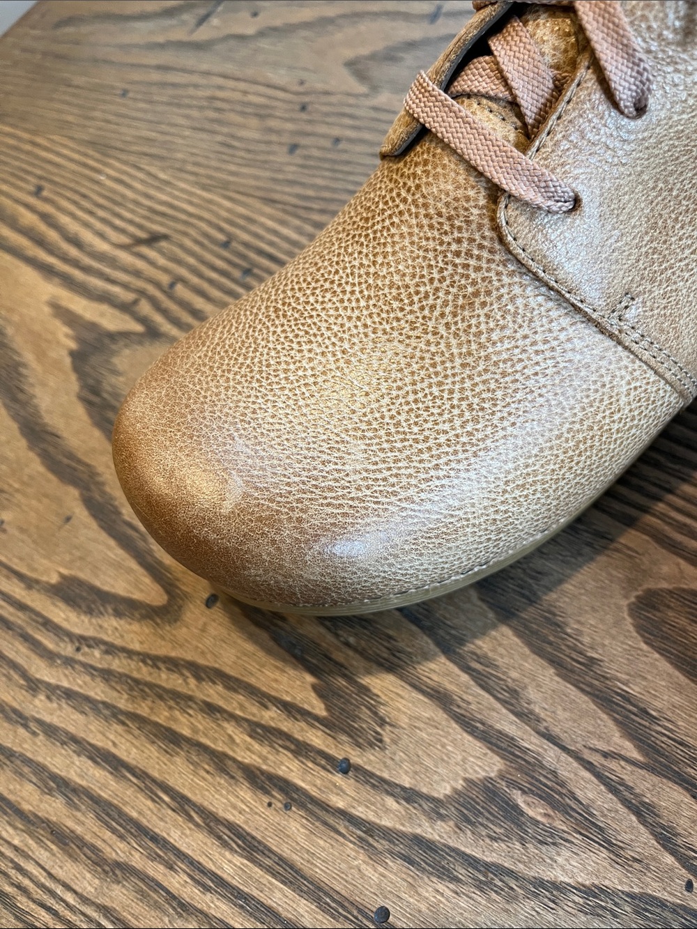 Dansko Sigourney tan clog lace up boot leather size 8.5-9 size 39 - Picture 8 of 13